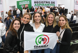 Verónica Martínez refuerza unidad del PRI tras su registro a diputación local